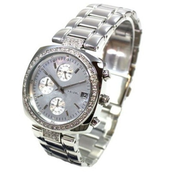 DKNY Women Watch Square Round Mother Pearl Dial - Picture 2 of 3